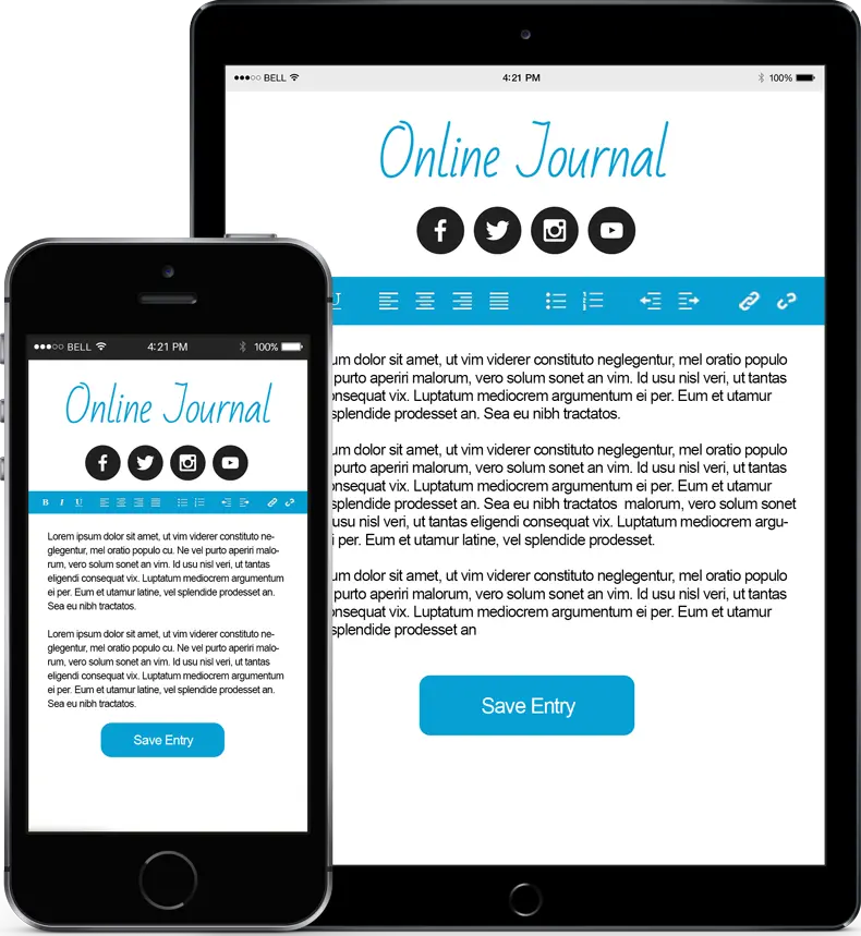 Online journals on sale and diaries